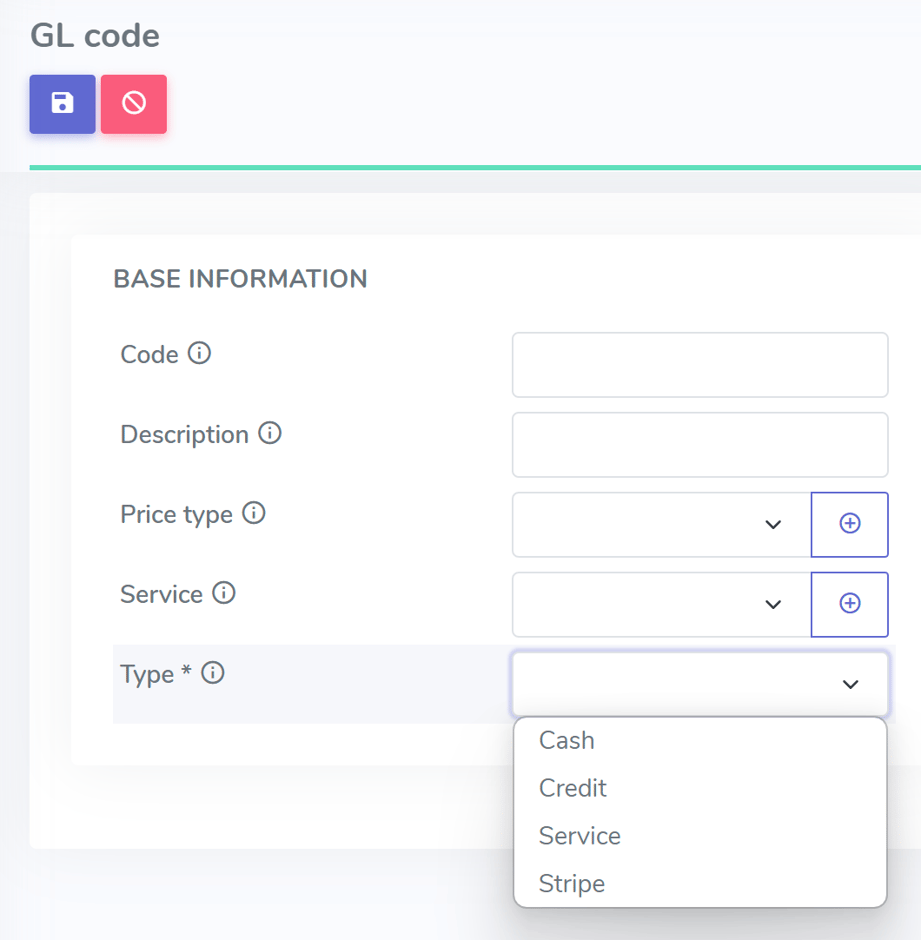 Can GL codes be registered in Busines Engine?
